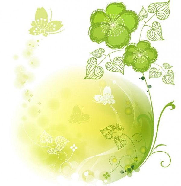 web vector unique ui elements stylish quality original orb new nature interface illustrator high quality hi-res HD green graphic glowing fresh free download free floral fantasy EPS elements ecology eco download detailed design creative butterfly butterflies background 