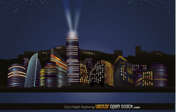 web vector unique stylish skyline silhouette quality original night city night modern illustrator high quality graphic fresh free download free download design creative city skyline city night city background AI abstract 