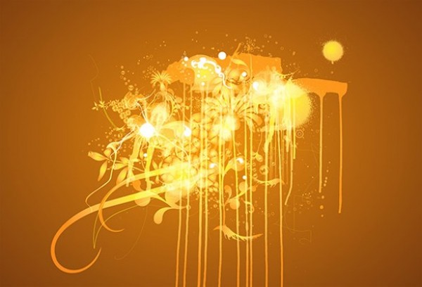 yellow web vector unique umber stylish quality paint spill original illustrator high quality graphic gold fresh free download free floral download design creative background AI abstract 