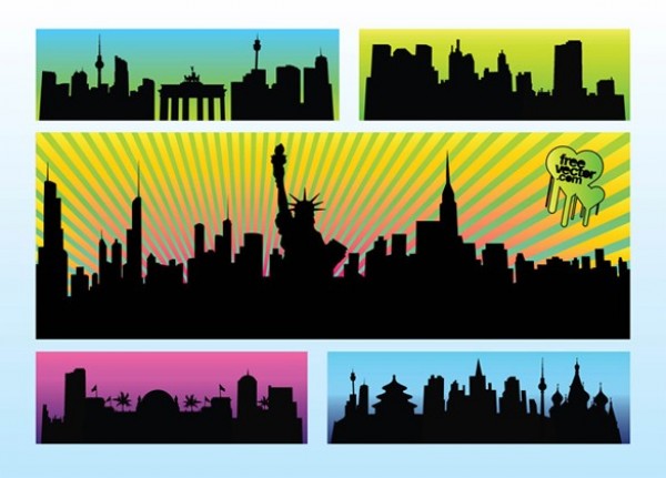 web vector unique ui elements tropical stylish Statue of Liberty skyline silhouette quality original new york new interface illustrator high quality hi-res HD greece graphic fresh free download free elements download detailed design creative cityscape city background. middle east 
