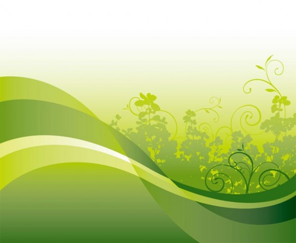 web wave vector unique ui elements stylish quality original new nature leaves interface illustrator high quality hi-res HD green graphic fresh free download free forest EPS elements download detailed design creative background abstract 