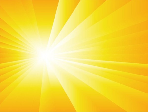 Brilliant Yellow Sun Burst Abstract Background - WeLoveSoLo