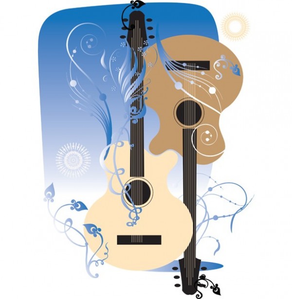 web vector unique ui elements stylish quality original new musical music interface illustrator high quality hi-res HD guitars graphic fresh free download free floral EPS elements download detailed design cutaway creative blue background AI acoustic abstract 