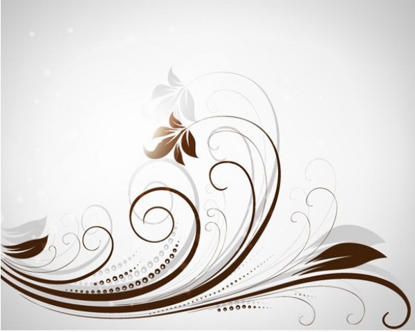 web vector unique swirl stylish shadow quality original new leaves illustrator high quality graphic fresh free download free flower floral download design delicate creative background abstract 