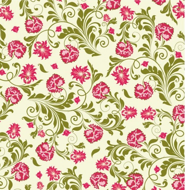 web vintage vector unique swirling stylish red flowers quality pattern original new leaves illustrator high quality graphic fresh free download free flowers floral pattern floral EPS download design creative carnations background 