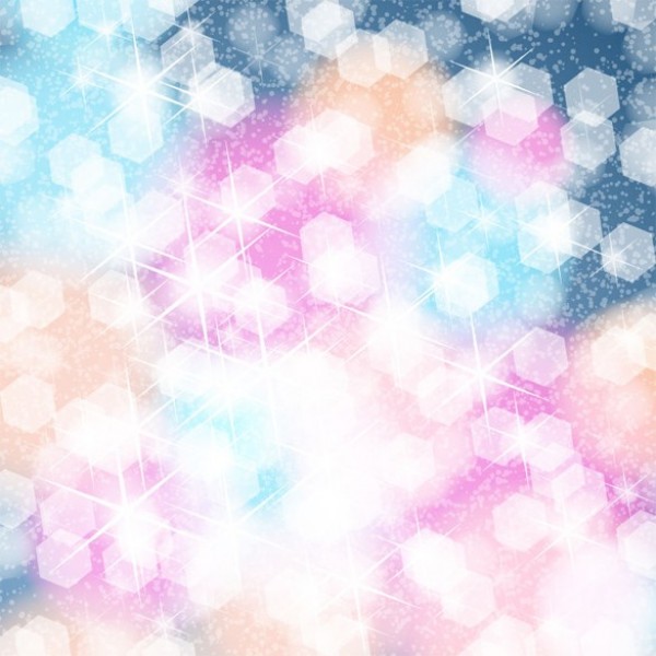 web vector unique stylish sparkles shapes quality pink original illustrator high quality hexagon graphic glowing fresh free download free EPS download design creative bokeh blurred blur blue background abstract 