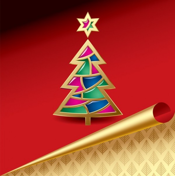 web vector unique ui elements stylish star stained glass red quality original new interface illustrator high quality hi-res HD graphic gold glass fresh free download free EPS elements download detailed design curled corner curl creative corner colorful christmas tree christmas background abstract tree 