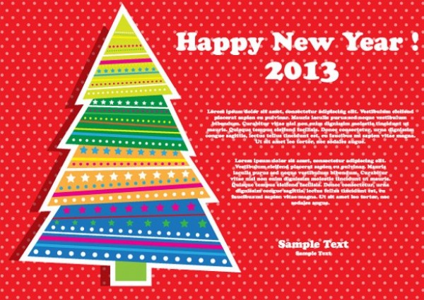 web vector unique ui elements stylish red quality paper cutout original new interface illustrator high quality hi-res HD happy new year graphic fresh free download free elements download dotted detailed design creative christmas tree background AI abstract 2013 