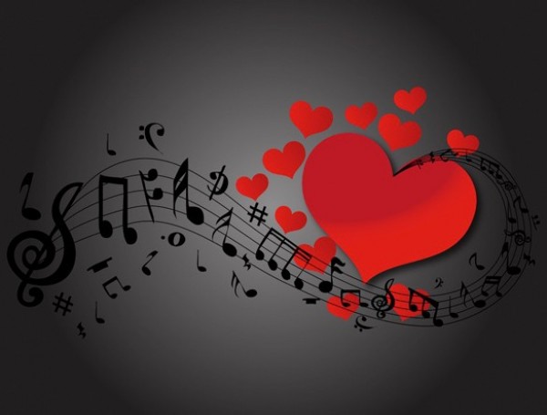 web vector valentines unique ui elements stylish staff quality original notes new musical music love music love interface illustrator high quality hi-res hearts HD graphic fresh free download free elements download detailed design creative black background AI abstract 