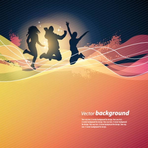 web wavy waves vector unique ui elements sun stylish silhouettes silhouette quality original new lines jumping people silhouette jumping people interface illustrator high quality hi-res HD graphic glowing fresh free download free EPS elements download detailed design desert creative background abstract 