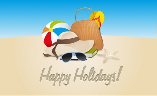 web vector vacation unique ui elements sunhat sunglasses stylish starfish sky sea sandals sand quality original ocean new interface illustrator holiday high quality hi-res HD happy holiday graphic fresh free download free elements download detailed design creative beach ball beach AI 