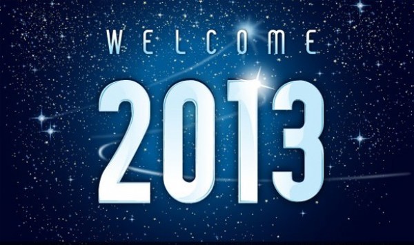 welcome 2013 web vector unique ui elements stylish stars space quality outer space original new year new lights interface illustrator high quality hi-res HD graphic glowing galaxy fresh free download free elements download detailed design dark creative blue background 2013 