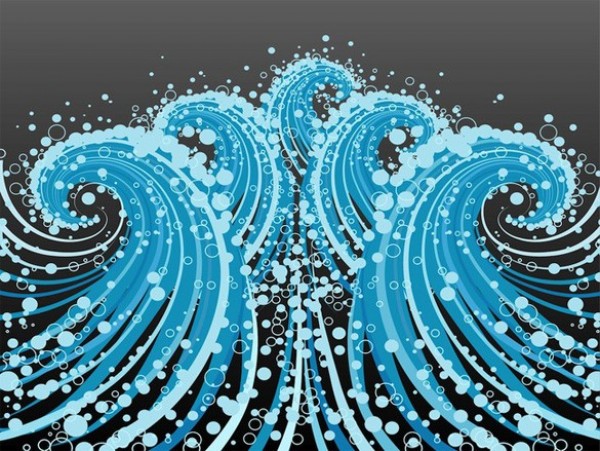 web waves vector unique ui elements stylized stylish quality original ocean waves new interface illustrator high quality hi-res HD graphic fresh free download free elements download detailed design creative bubbles blue background AI abstract waves abstract art abstract 