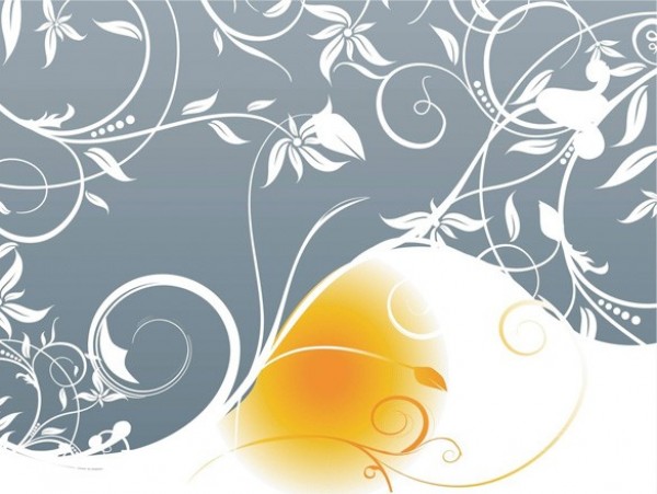 yellow web vine vector unique ui elements swirls sunshine sun summer stylish quality PDF original new interface illustrator high quality hi-res HD graphic glow fresh free download free flowers floral elements download detailed design creative background AI abstract 