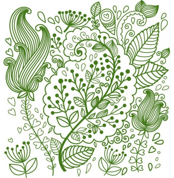 web vintage floral pattern vintage vector unique ui elements stylish quality pattern original new interface illustrator high quality hi-res HD hand drawn green graphic fresh free download free floral art floral EPS elements download detailed design creative background art abstract 