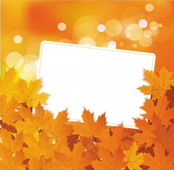 web vector unique ui elements stylish quality original orange new message maple leaves interface illustrator high quality hi-res HD graphic fresh free download free EPS elements download detailed design creative card bokeh background autumn leaves autumn background autumn 