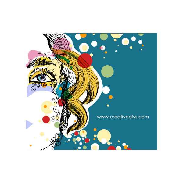woman web vector unique ui elements stylish quality original new interface illustrator illustration high quality hi-res HD hair graphic fresh free download free elements drawing download detailed design creative colorful circles background artwork art AI abstract 