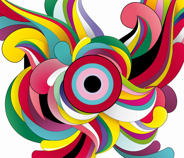 web vivid vibrant vector shapes vector unique ui elements stylish quality original new interface illustrator high quality hi-res HD graphic fresh free download free EPS elements download detailed design creative colorful bullseye bulls eye bright background abstract colorful background abstract 