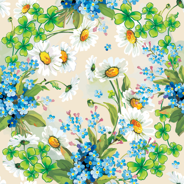 web vector unique ui elements stylish spring quality pattern original new interface illustrator high quality hi-res HD graphic fresh free download free flowers flower garden floral pattern floral EPS elements download detailed design daisy daisies creative blue flowers background 