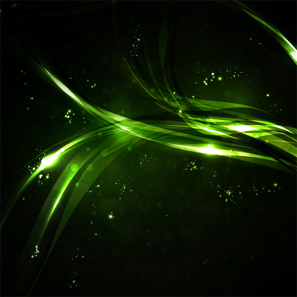 web waves vector unique ui elements stylish space quality original new nature lines interface illustrator high quality hi-res HD green graphic glowing fresh free download free flowing elements download detailed design creative black background abstract 