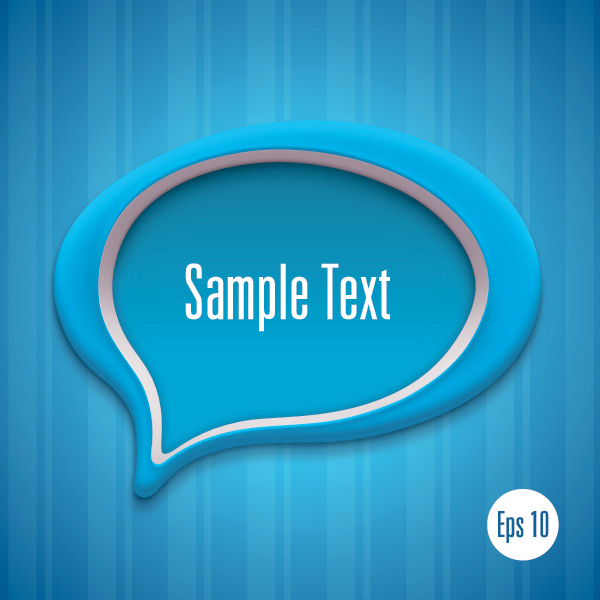 web vector unique ui elements stylish striped speech bubble social quality original new message interface illustrator high quality hi-res HD graphic fresh free download free frame EPS elements download dialog box detailed design creative chat box blue background 