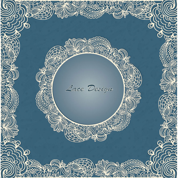 web vintage card vintage vector unique ui elements stylish quality original new lace interface illustrator high quality hi-res HD graphic fresh free download free frame EPS elements download detailed design delicate creative classic card border blue background 