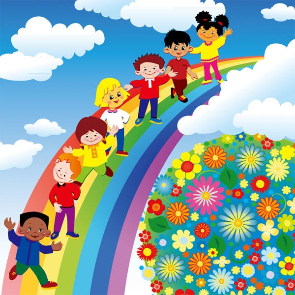 web vector unique ui elements stylish rainbow quality original new kids interface illustrator high quality hi-res HD graphic fresh free download free floral elements download detailed design creative colorful clouds childrens children child cartoon background 