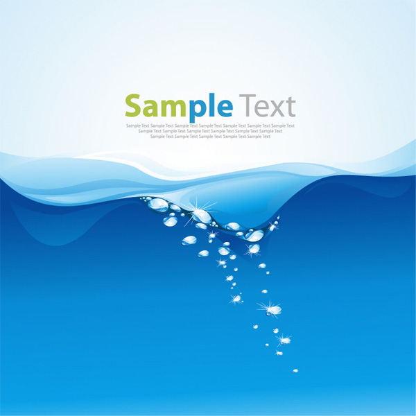web waves water bubbles water vector unique ui elements stylish quality original ocean new lake interface illustrator high quality hi-res HD graphic fresh free download free EPS elements download detailed design deep water creative bubbles bubble blue background 