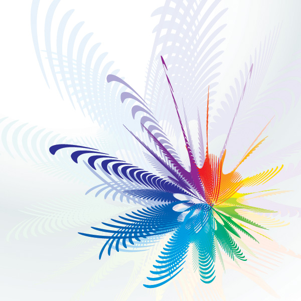 web vector unique ui elements stylish rainbow quality palms original new leafy iridescent interface illustrator high quality hi-res HD graphic fronds fresh free download free flower EPS elements download detailed design creative colorful background abstract flower abstract 