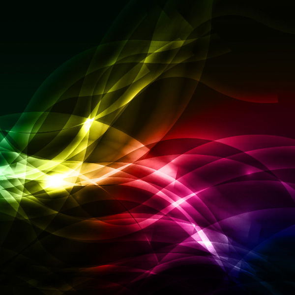 wave vector lines lights glowing free download free dark colorful black background abstract wave background 