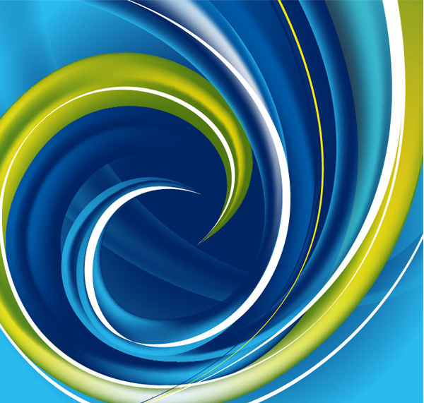 vortex vector twirl tunnel tech swirl green free download free blue background abstract 