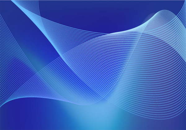 wavy waves vector tech lines lights free download free business blue background abstract 