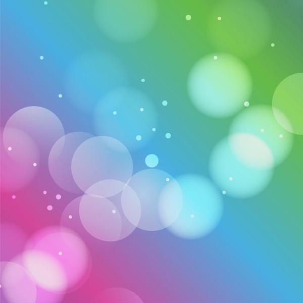 vector soft rainbow pink lights green free download free bokeh blurred blue background 
