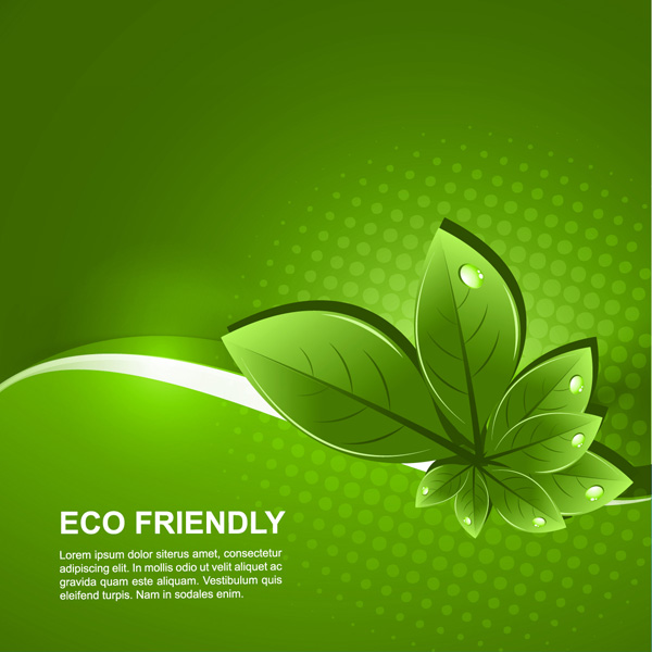 vector nature leaves leaf green free download free eco friendly curled paper background 