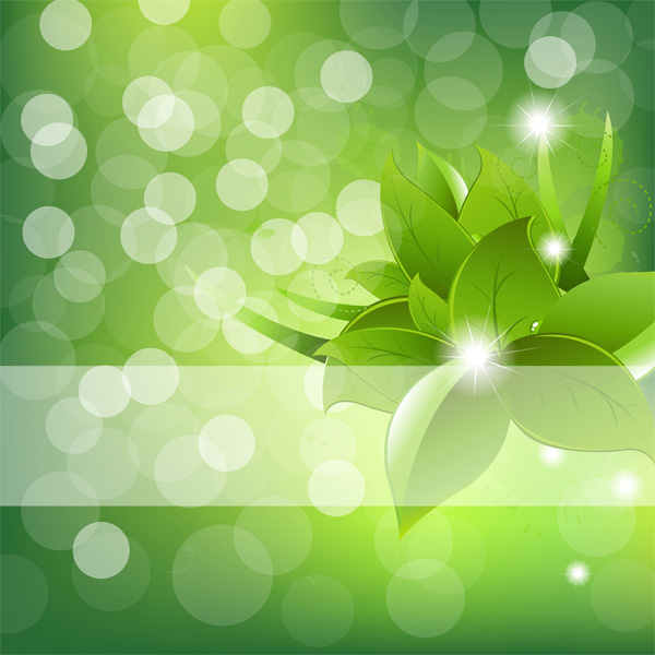 vector nature leaves green free download free eco friendly bubbles bokeh background abstract 