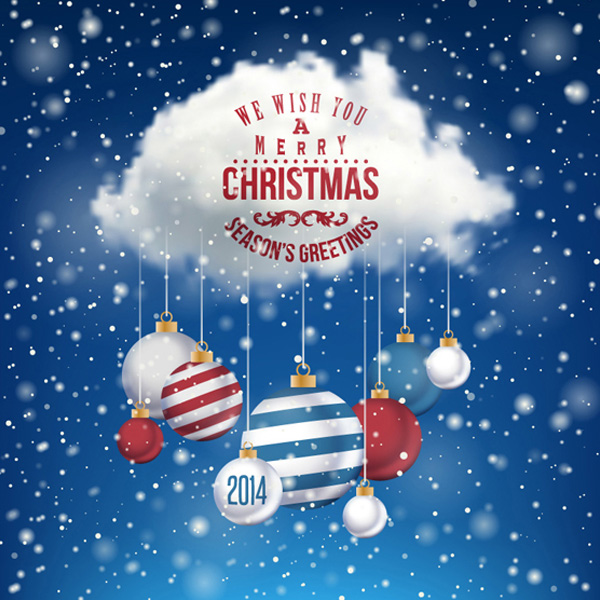 vector snowing snow seasons greetings poster new year merry christmas free download free decoration cloud card background 2014 