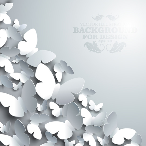 white vector paper free download free cutout butterfly butterflies background 
