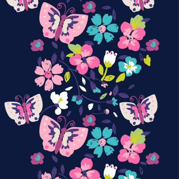 vector free download free flowers floral card butterfly butterflies black background abstract 