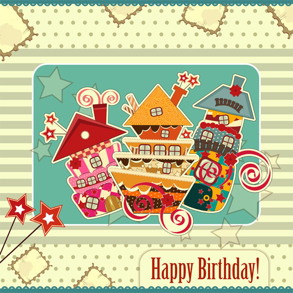 vector patchwork fun free download free dots card birthday card birthday background abstract house abstract 