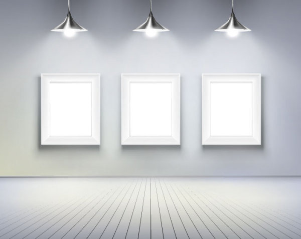 vector spotlight showcase lights illuminated gallery free download free display background 