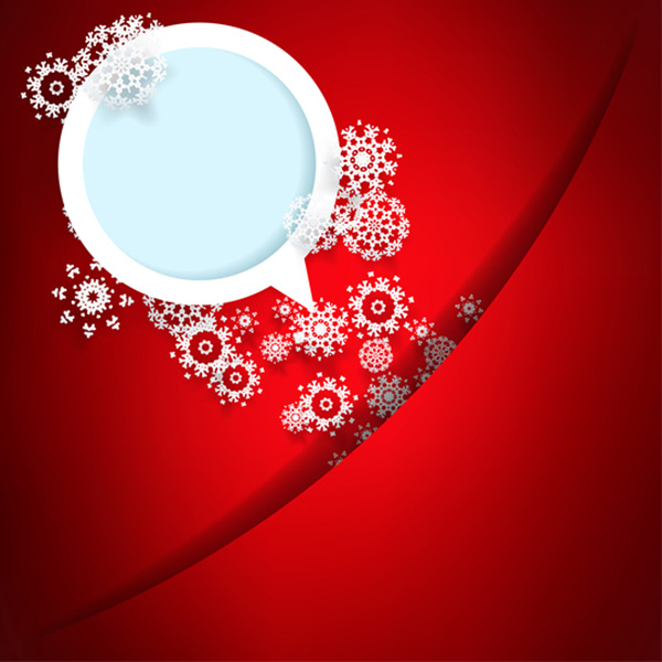 vector snowflakes red pocket free download free card background 