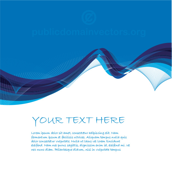white wavy wave vector text free download free blue background abstract 
