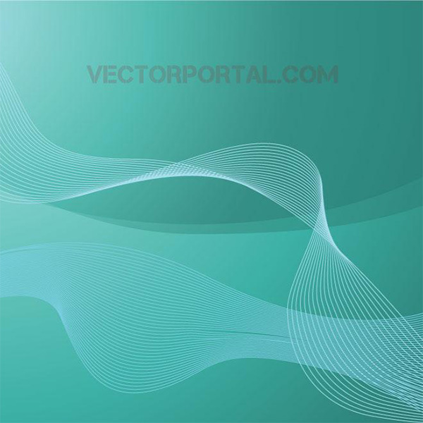 wavy waves vector lines green free download free flowing business background abstract 