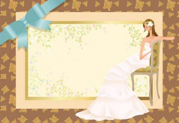 white wedding dress wedding ribbon Photoshop marriage illustrator free vectors free downloads flower floral EPS dress cdr bridegroom bride bouquet AI  