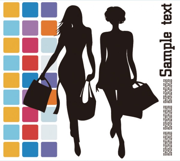 web Vectors vector graphic vector unique ultimate silhouette shopping bags shopping shop quality Photoshop pack original new modern illustrator illustration high quality girls fresh free vectors free download free fashion download design creative bags AI 