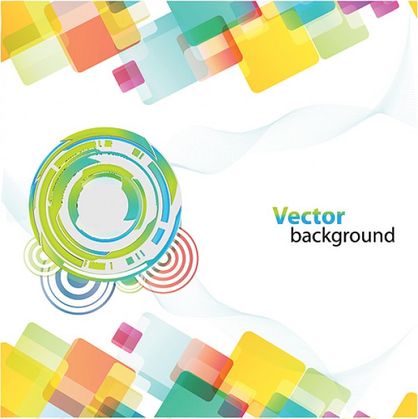 vector square shapes round rich rainbow palette free vectors free downloads different colors colorful bright background 
