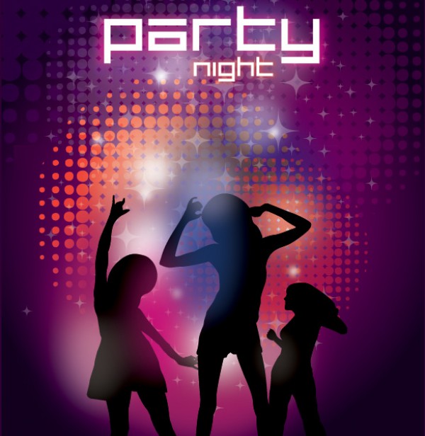 Vectors vector graphic vector unique silhouette quality Photoshop party pack original modern lights illustrator illustration high quality girl fresh free vectors free download free download disco dancing dance creative AI 