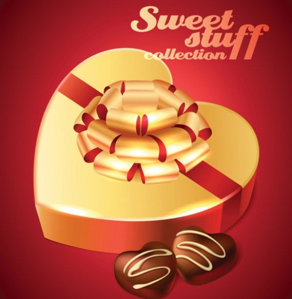 web vector valentines unique ultimate stylish quality original new love illustrator high quality heart shaped box heart graphic gold gift box fresh free download free download design creative chocolates 
