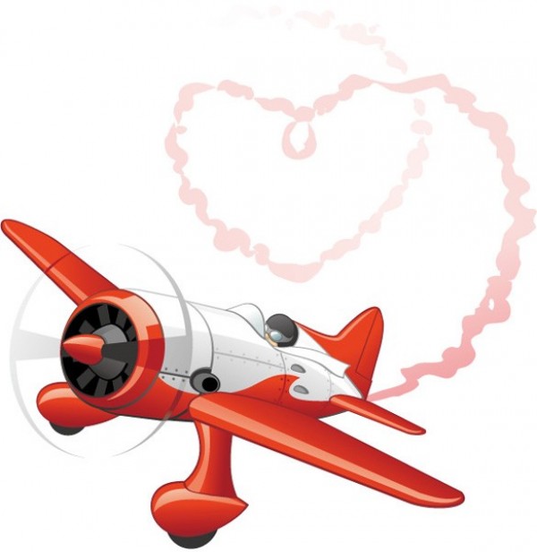 web vector valentine unique stylish red plane quality plane original love illustrator high quality heart smoke heart graphic fresh free download free download design creative airplane 