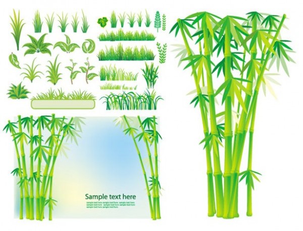 web vector unique ui elements stylish quality original new nature interface illustrator high quality hi-res HD green grass green grass border grass graphic fresh free download free elements eco download detailed design creative bamboo background 